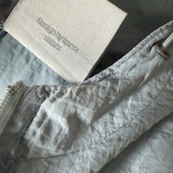 LAB Studio Vivid Lauren Oversized Cropped Windbreaker Running Jacket Hooded M/L - Picture 8 of 12